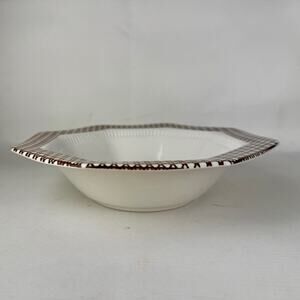 VINTAGE Cane (Wicker) Serving Bowl by Nikko - Hard to Find